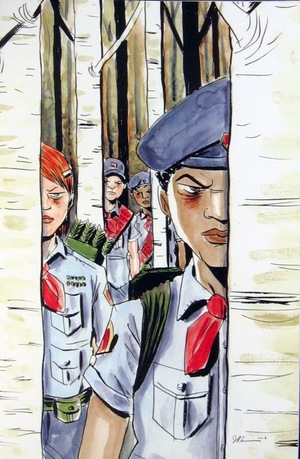 [Black Badge #1 (variant cover - Jeff Lemire)]