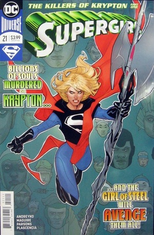 [Supergirl (series 7) 21 (standard cover - Terry & Rachel Dodson)]