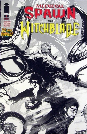 [Medieval Spawn / Witchblade (series 2) #4 (Cover B - B&W)]