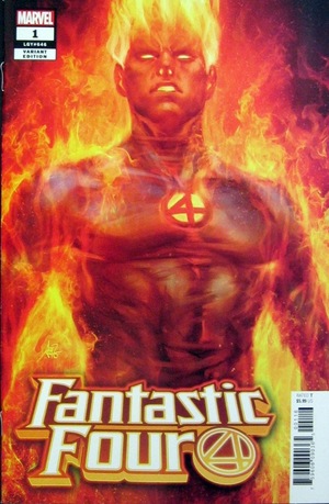 [Fantastic Four (series 6) No. 1 (1st printing, variant cover - Artgerm, Human Torch)]
