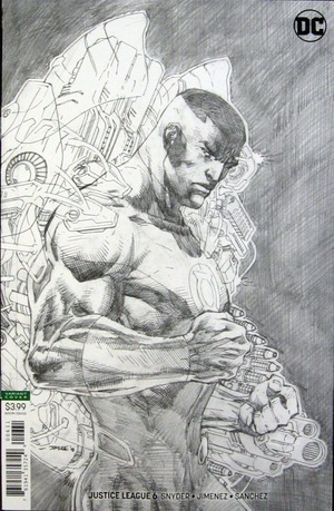 [Justice League (series 4) 6 (variant pencils only cover - Jim Lee)]