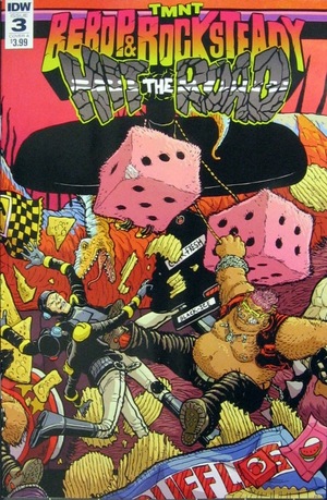 [Teenage Mutant Ninja Turtles: Bebop & Rocksteady Hit the Road #3 (Cover A - Nick Pitarra)]