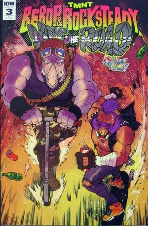 [Teenage Mutant Ninja Turtles: Bebop & Rocksteady Hit the Road #3 (Retailer Incentive Cover - Giannis Milonogiannis)]