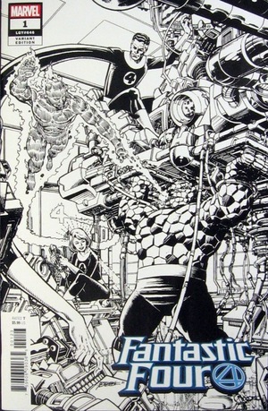 [Fantastic Four (series 6) No. 1 (1st printing, variant cover - George Perez B&W)]