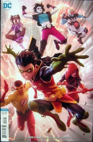 [Teen Titans (series 6) 21 (variant cover - Alex Garner)]