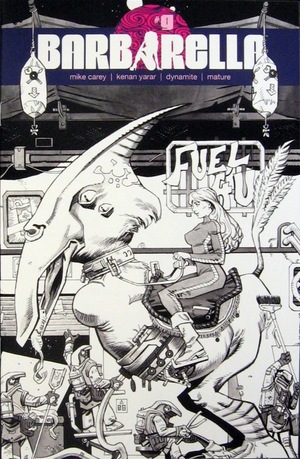 [Barbarella #9 (Cover F - Eoin Marron Retailer Incentive B&W)]