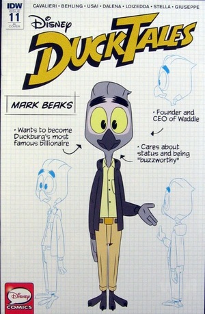[DuckTales (series 4) No. 11 (Retailer Incentive Character Design Cover)]