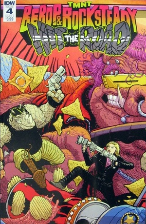 [Teenage Mutant Ninja Turtles: Bebop & Rocksteady Hit the Road #4 (Cover A - Nick Pitarra)]