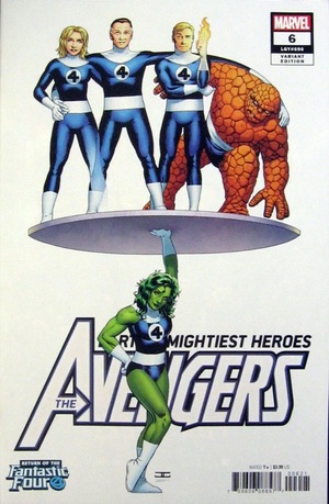 [Avengers (series 7) No. 6 (1st printing, variant Return of the Fantastic Four cover - John Cassaday)]