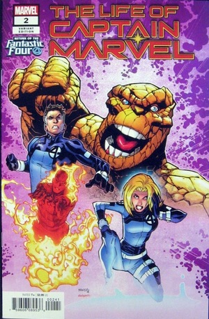 [Life of Captain Marvel (series 2) No. 2 (1st printing, variant Return of the Fantastic Four cover - Humberto Ramos)]