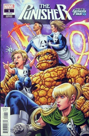 [Punisher (series 12) No. 1 (1st printing, variant Return of the Fantastic Four cover - Salvador Larroca)]