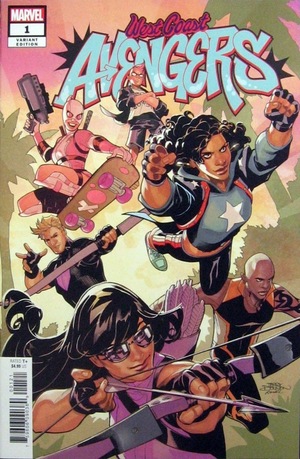[West Coast Avengers (series 3) No. 1 (1st printing, variant cover - Terry & Rachel Dodson)]