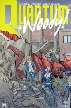 [Quantum & Woody (series 3) #9 (Variant Interlocking Cover - Joe Eisma)]