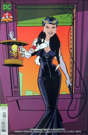 [Catwoman / Tweety & Sylvester 1 (variant cover - Sandy Jarrell)]