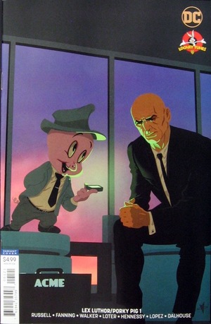 [Lex Luthor / Porky Pig 1 (variant cover - Mac Rey)]