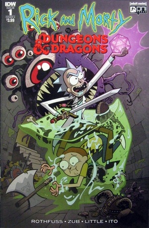 [Rick and Morty Vs. Dungeons & Dragons #1 (Cover A - Troy Little)]