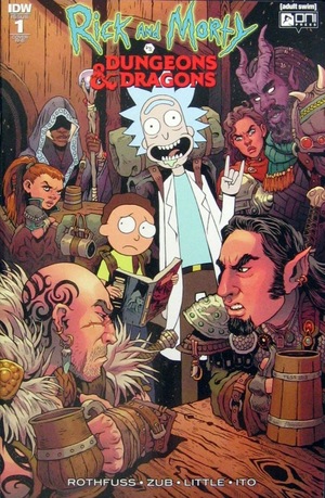 [Rick and Morty Vs. Dungeons & Dragons #1 (Retailer Incentive Cover B - Tess Fowler)]