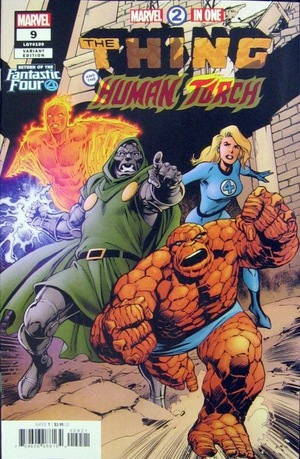 [Marvel Two-in-One (series 2) No. 9 (variant Return of the Fantastic Four cover - Alan Davis)]