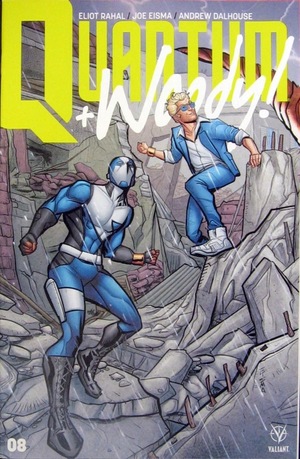 [Quantum & Woody (series 3) #8 (Variant Interlocking Cover - Joe Eisma)]