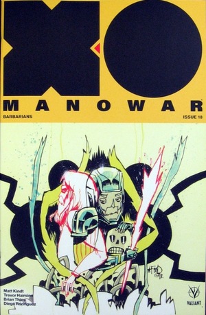 [X-O Manowar (series 4) #18 (Cover B - Jim Mahfood)]