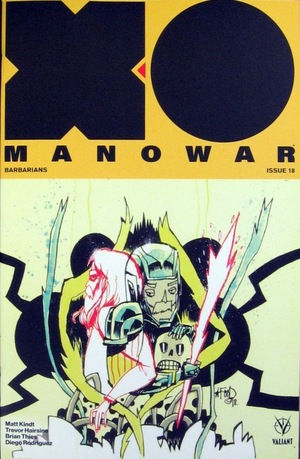 [X-O Manowar (series 4) #18 (Cover B - Jim Mahfood)]