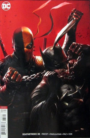 [Deathstroke (series 4) 35 (variant cover - Francesco Mattina)]