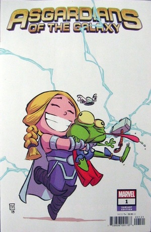[Asgardians of the Galaxy No. 1 (1st printing, variant cover - Skottie Young)]