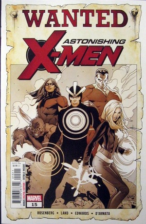 [Astonishing X-Men (series 4) No. 15 (standard cover - Greg Land)]