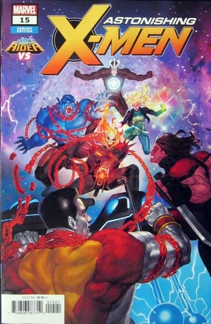 [Astonishing X-Men (series 4) No. 15 (variant Cosmic Ghost Rider Vs. cover - Akcho)]