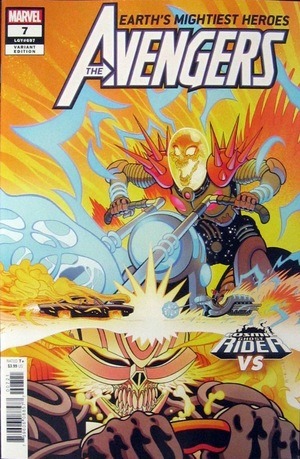 [Avengers (series 7) No. 7 (1st printing, variant Cosmic Ghost Rider Vs. cover - Tradd Moore)]