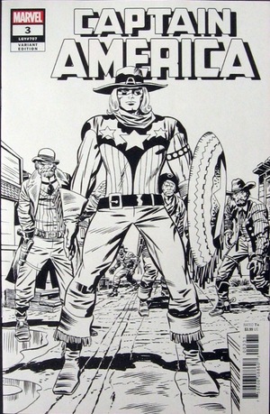 [Captain America (series 9) No. 3 (1st printing, variant cover - Jack Kirby B&W)]