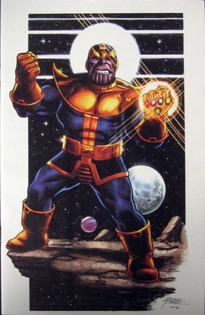 [Thanos - Legacy No. 1 (1st printing, variant virgin cover - George Perez)]