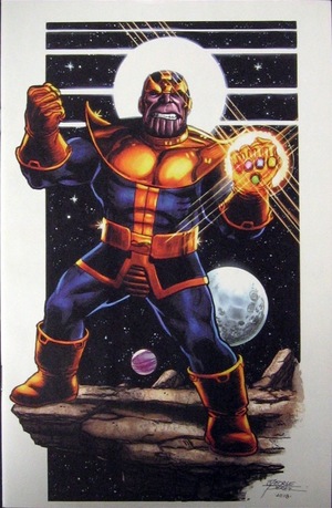 [Thanos - Legacy No. 1 (1st printing, variant virgin cover - George Perez)]