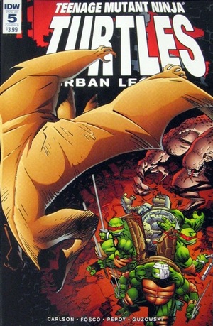 [Teenage Mutant Ninja Turtles: Urban Legends #5 (Cover B - Frank Fosco & Erik Larsen)]