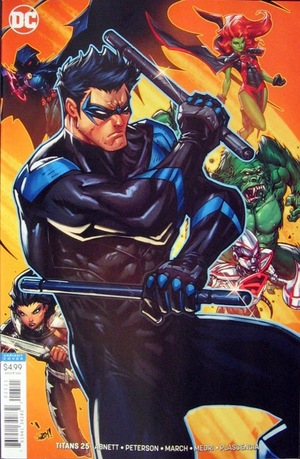 [Titans (series 3) 25 (variant cover - Jonboy Meyers)]