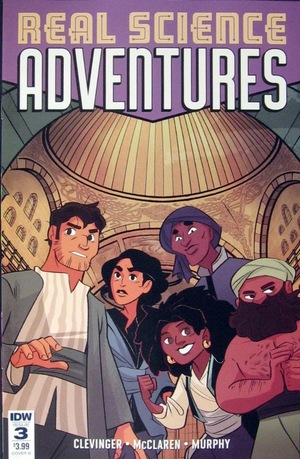 [Real Science Adventures - The Nicodemus Job #3 (Cover B - Sarah Leuver)]