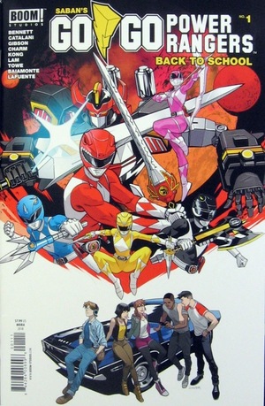 [Go Go Power Rangers - Back to School #1 (regular cover - Dan Mora)]