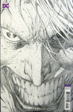 [Justice League (series 4) 8 (variant pencils only cover - Jim Lee)]