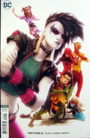 [Teen Titans (series 6) 22 (variant cover - Alex Garner)]