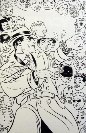 [Dick Tracy - Dead or Alive #1 (Retailer Incentive Cover A - Michael Allred B&W)]