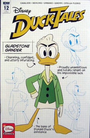 [DuckTales (series 4) No. 12 (Retailer Incentive Character Design Cover)]