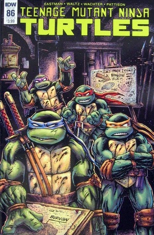 [Teenage Mutant Ninja Turtles (series 5) #86 (Cover B - Kevin Eastman)]