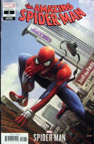 [Amazing Spider-Man Annual (series 5) No. 1 (1st printing, variant Spider-Man videogame cover - Dennis Chan)]