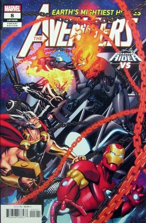 [Avengers (series 7) No. 8 (1st printing, variant Cosmic Ghost Rider Vs. cover - Mike McKone)]