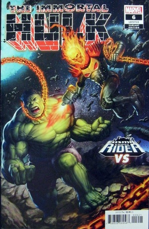 [Immortal Hulk No. 6 (1st printing, variant Cosmic Ghost Rider Vs. cover - Brent Schoonover)]