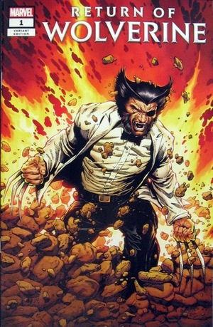 [Return of Wolverine No. 1 (1st printing, variant cover - Steve McNiven, Patch costume)]