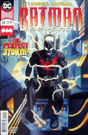 [Batman Beyond (series 6) 24 (standard cover - Viktor Kalvachev)]