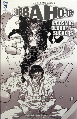 [Bubba Ho-Tep and the Cosmic Bloodsuckers #3 (Retailer Incentive Cover - Baldemar Rivas B&W)]