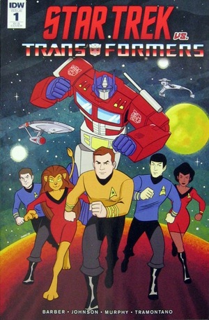 [Star Trek Vs. Transformers #1 (Retailer Incentive Cover B - Derek Charm)]