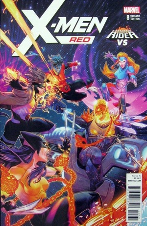 [X-Men Red No. 8 (variant Cosmic Ghost Rider Vs. cover - Jamal Campbell)]